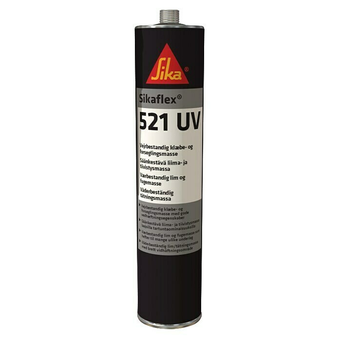 Sika Lepilna tesnilna masa Sikaflex 521 UV  (300 ml, Siva) | 5617 - Sonstige Dicht- und Klebstoffe | FADH - Dicht- und Klebstoffe | FAD - Baustoffe | FA - Baustoffe | F - Baustoffe | BAUHAUS
