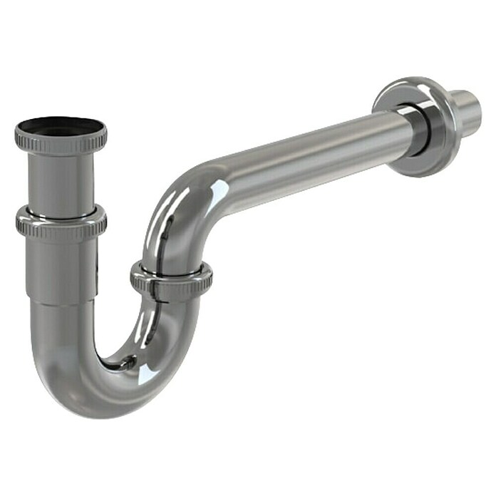 Sifon za umivalnik  (Premer odtoka: 32 mm, Krom) | 4040 - Sifons/Abläufe/Ablaufgarnituren | DCDA - Wasserinstallation | DCD - Sanitärinstallation | DC - Sanitärinstallation | D - Sanitär | BAUHAUS