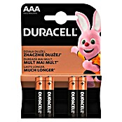 Duracell Alkalna baterija AAA LR03  (1,5 V, 4 kos) | 3351 - Alkali Marke | CBHA - Batterien Marke | CBH - Batterien/Taschenlampen | CB - Elektroinstallation | C - Elektro | BAUHAUS