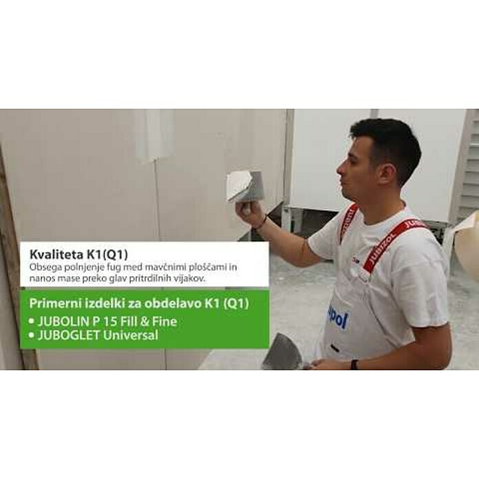 Jub Površinsko polnilo za glajenje  (25 kg) | 5920 - Spachtelmassen innen | HADI - Renovierungprodukte | HAD - Farben | HA - Farben | H - Innendeko/Farben | BAUHAUS