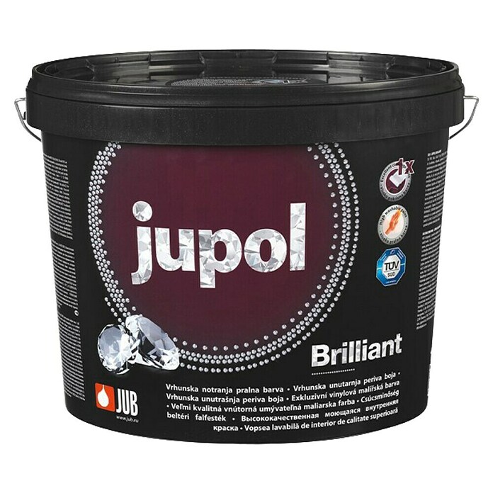 Jub Stenska barva Jupol Briliant  (Bela, 15 l) | 5861 - IF Disp. weiß, flüssig, Marke | HADC - Innenfarben | HAD - Farben | HA - Farben | H - Innendeko/Farben | BAUHAUS