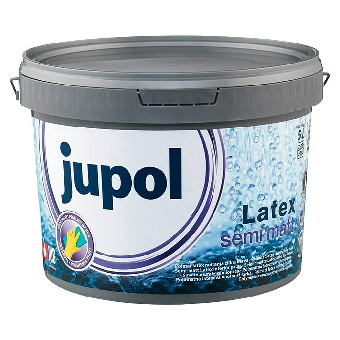 Stenska barva Jupol Latex  (Bela, Mat, 15 l) | 5861 - IF Disp. weiß, flüssig, Marke | HADC - Innenfarben | HAD - Farben | HA - Farben | H - Innendeko/Farben | BAUHAUS