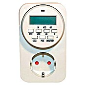 Euro M Stikalna ura s časovnikom  (Digitalno, Bela) | 3242 - Zeitschaltuhr Innen | CBDD - Zwischenstecker | CBD - Verlängerungen, Tischsteckdosen, Kabelt | CB - Elektroinstallation | C - Elektro | BAUHAUS