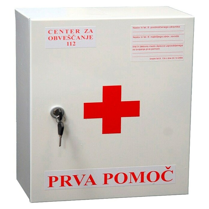 Omarica za prvo pomoč  (130 x 230 x 330 mm, Aluminij) | 2804 - Anhänger und Zubehör | BDDH - Transportsysteme | BDD - Autozubehör | BD - Autozubehör | B - Werkz/Masch/Maschzubeh/Auto | BAUHAUS
