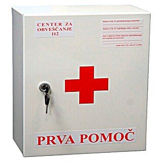 Omarica za prvo pomoč (130 x 230 x 330 mm, Aluminij)