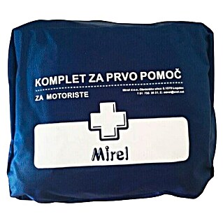 Komplet prve pomoči za motorna vozila Mirel (Primerno za: Motorno kolo)