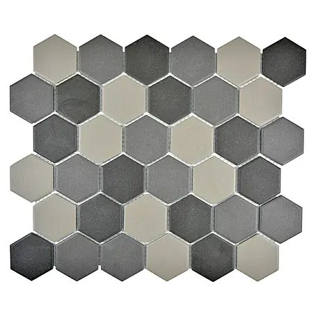 Mosaikfliese Hexagon Mix CU HX160