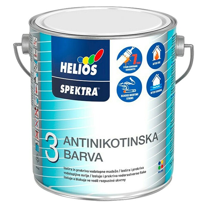 Helios Trajna zaščitna barva Spektra  (Bela, 2,5 l) | 5861 - IF Disp. weiß, flüssig, Marke | HADC - Innenfarben | HAD - Farben | HA - Farben | H - Innendeko/Farben | BAUHAUS