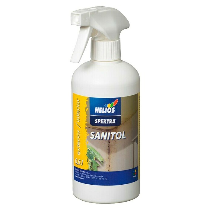 Helios Sredstvo za odstranjevanje plesni Spektra Sanitol  (0,5 l) | 5855 - Spezialprodukte, LM | HADB - Lösemittel | HAD - Farben | HA - Farben | H - Innendeko/Farben | BAUHAUS