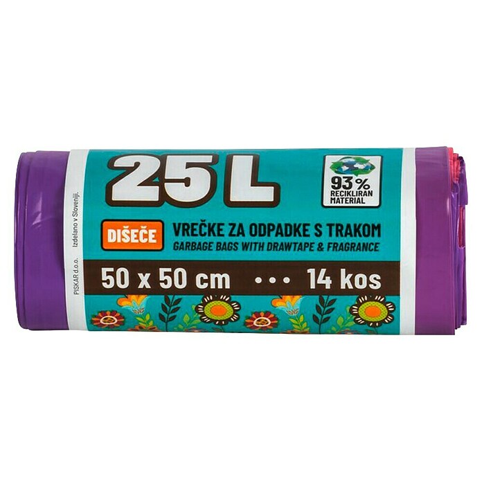 Vreča za smeti Piskar  (25 l, 14 kos, Modra) | 7170 - Müllbeutel | HHDA - Abfall | HHD - Abfall | HH - Reinigung | H - Innendeko/Farben | BAUHAUS
