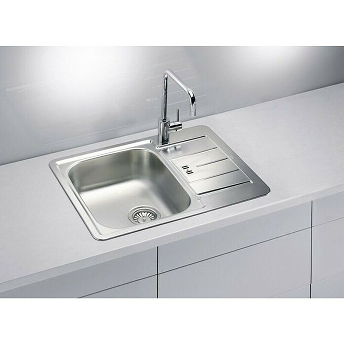 Alveus Vgradno korito Line 60  (61,5 x 50 cm, Nerjavno jeklo) | 4173 - Einbauspülen Edelstahl | DCFC - Spülen | DCF - Küche | DC - Sanitärinstallation | D - Sanitär | BAUHAUS