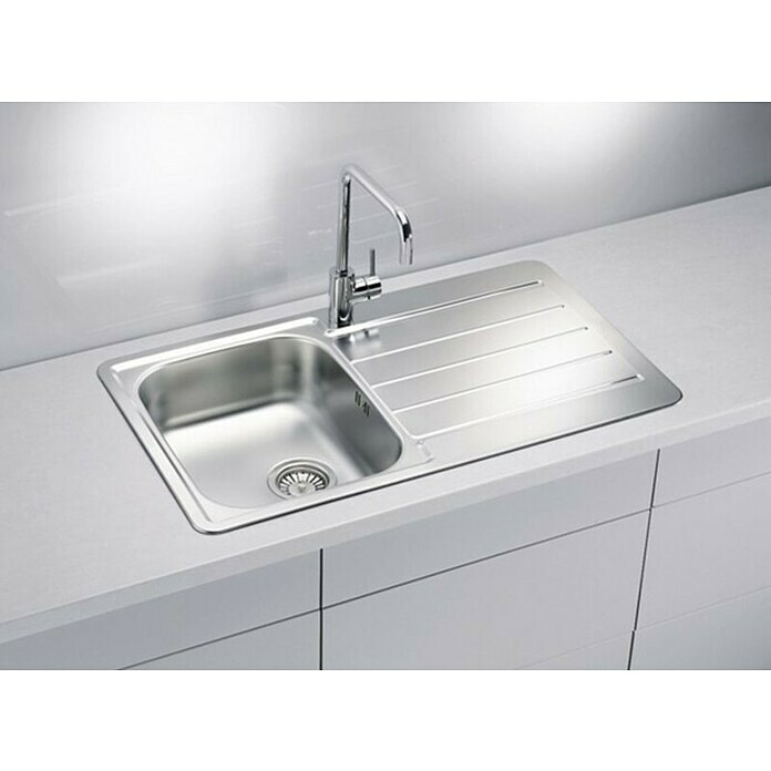 Alveus Vgradno korito Line 20  (86 x 50 cm, Nerjavno jeklo) | 4173 - Einbauspülen Edelstahl | DCFC - Spülen | DCF - Küche | DC - Sanitärinstallation | D - Sanitär | BAUHAUS
