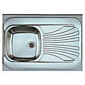 Alveus Vgradno korito Classic 30  (80 x 60 cm, Nerjavno jeklo, Pozicija odlagalne površine: Desno) | 4173 - Einbauspülen Edelstahl | DCFC - Spülen | DCF - Küche | DC - Sanitärinstallation | D - Sanitär | BAUHAUS