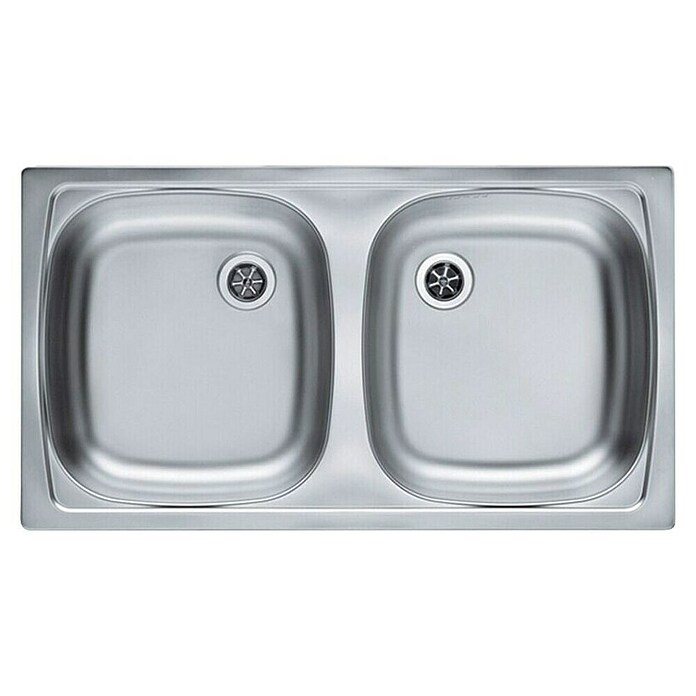 Alveus Vgradno korito Basic 160  (78 x 43,5 cm, Nerjavno jeklo) | 4173 - Einbauspülen Edelstahl | DCFC - Spülen | DCF - Küche | DC - Sanitärinstallation | D - Sanitär | BAUHAUS