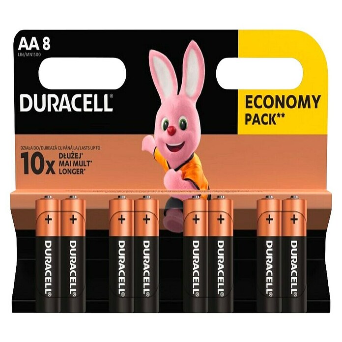 Duracell Alkalna baterija AA LR6  (1,5 V) | Alkalne baterije | Baterije | Elektro oprema | Elektro in svetila | Izdelki | BAUHAUS