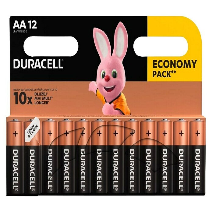 Duracell Alkalna baterija AA LR6  () | AA baterije | Baterije | Elektro oprema | Elektro in svetila | Izdelki | BAUHAUS