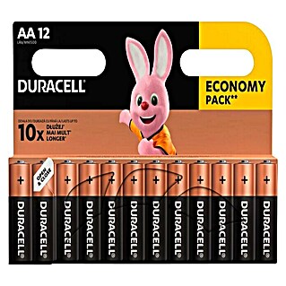 Duracell Alkalna baterija AA LR6 (1,5 V, 12 kos)