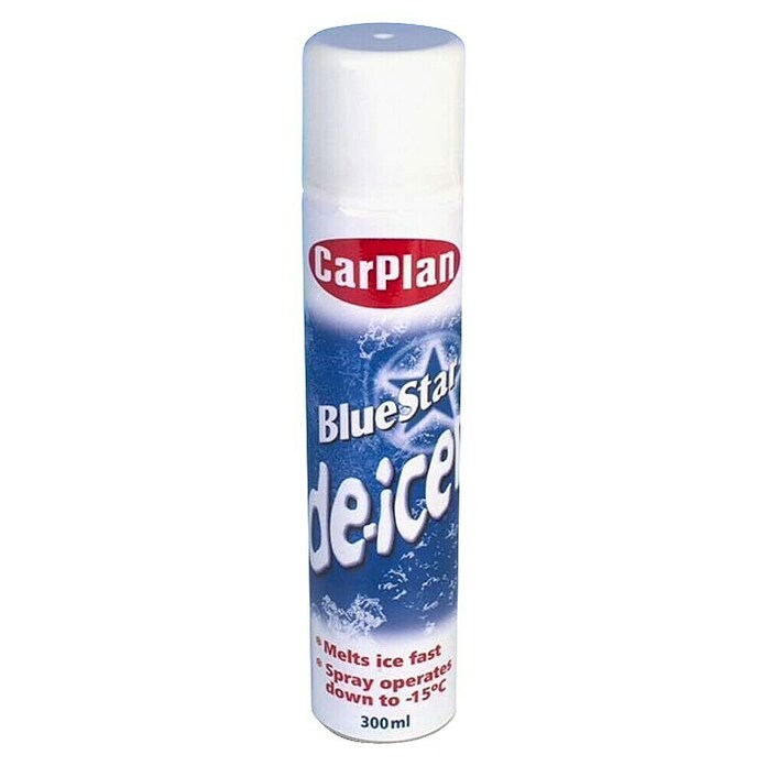 Sprej za odmrzovanje vetrobranskega stekla Blue Star  (300 ml) | Zaščita za vetrobransko steklo proti zmrzali | Zaščita pred mrazom | Dodatna oprema za avtomobile | Navtika, avtomobili in kolesa | Izdelki | BAUHAUS