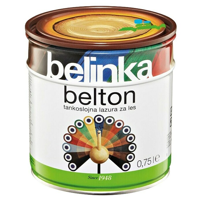 Belinka Lazura za les Belton  (Grafitno siva, 0,75 l) | Lazure za les | Zaščita in obdelava lesa | Barve in tapete | Izdelki | BAUHAUS