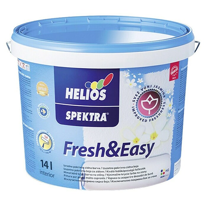 Helios Stenska barva Spektra Fresh&Easy  (Bela, Mat, 14 l) | 5861 - IF Disp. weiß, flüssig, Marke | HADC - Innenfarben | HAD - Farben | HA - Farben | H - Innendeko/Farben | BAUHAUS