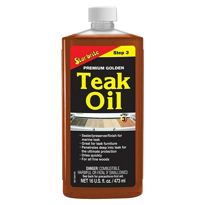 Star brite Olje za krov Teak Oil  (500 ml) | 1391 - Reinigung u Pflege | ABIG - Nautic Chemie | ABI - Nautic | AB - Nautic | A - Eisenwaren | BAUHAUS