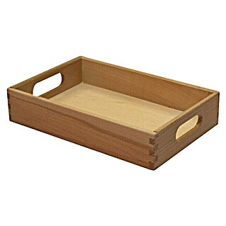 Leseni zaboj (Do x Š x V: 30 x 20 x 7 cm, Natur)