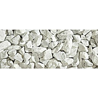 Marmorni drobljenec Bianco Carrara (Zrnavost: 30 mm - 50 mm, 25 kg)