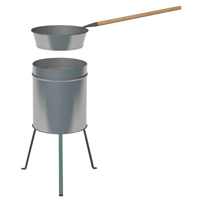 Ponev za peko kostanja  (Premer: 35 cm, Jeklo, z lesenim ročajem) | 8315 - Grill-Zubehör Marke | ICGB - Grillzubehör | ICG - Grillgeräte / Grillzubehör | IC - Freizeit im Garten | I - Stadtgarten | BAUHAUS