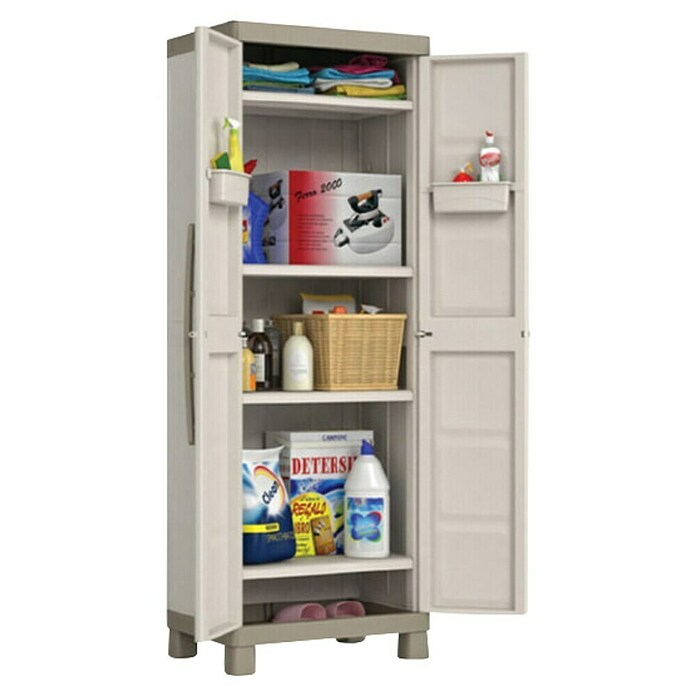 KIS Plastična omara Excelence  (65 x 45 x 182 cm, Siva) | 1238 - Schränke KST | AAFC - Schränke | AAF - Regalsysteme | AA - Eisenwaren | A - Eisenwaren | BAUHAUS