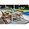 Sunfun Mesa de jardín Petra (L x An x Al: 165 x 100 x 75 cm, Blanco) | BAUHAUS