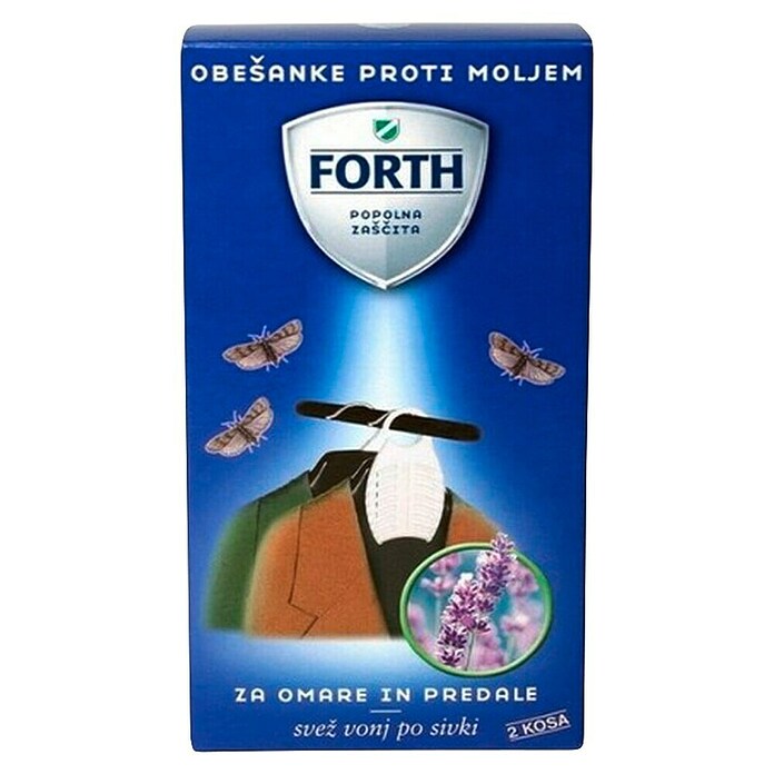 Forth Obešanka proti moljem  (2 kos, 56 g) | 7524 - Insektizide | IAHD - Pflanzenschutz | IAH - Dünger / Pflanzenschutz | IA - Gartenhartware | I - Stadtgarten | BAUHAUS