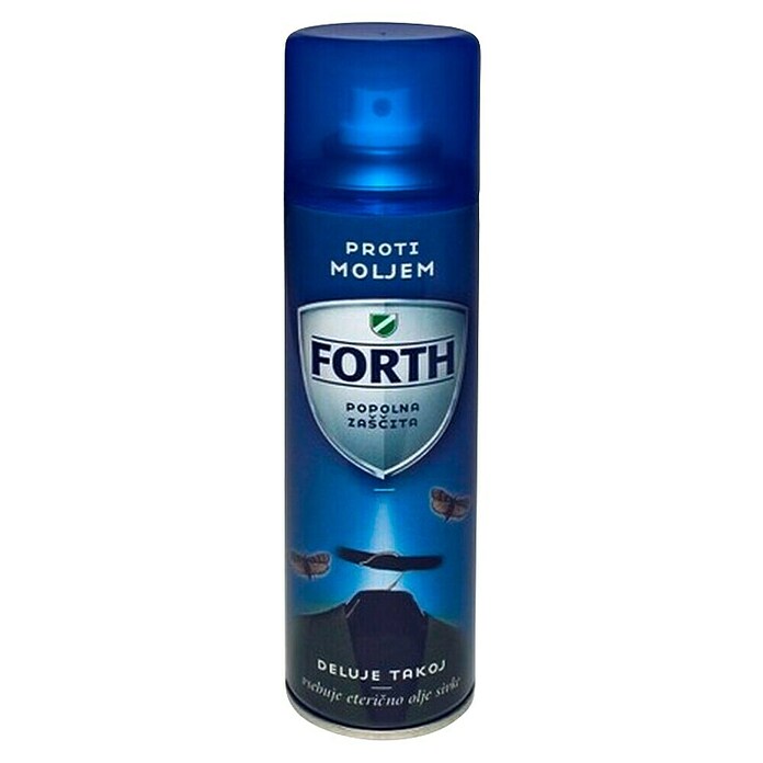Forth Zaščita proti moljem v obliki spreja  (Sivka, 250 ml) | 7524 - Insektizide | IAHD - Pflanzenschutz | IAH - Dünger / Pflanzenschutz | IA - Gartenhartware | I - Stadtgarten | BAUHAUS