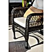 Sunfun Conjunto de muebles Savannah (4 piezas, Marrón oscuro)