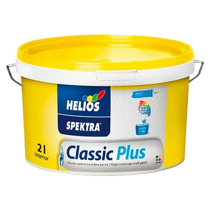 Helios Disperzijska fasadna barva Spektra  (Bela, 2 l) | Disperzijske barve | Fasadne barve | Barve | Barve in tapete | Izdelki | BAUHAUS