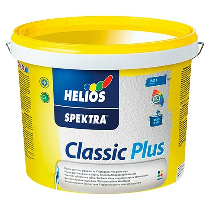 Helios Disperzijska fasadna barva Spektra  (Bela, 10 l) | Disperzijske barve | Fasadne barve | Barve | Barve in tapete | Izdelki | BAUHAUS
