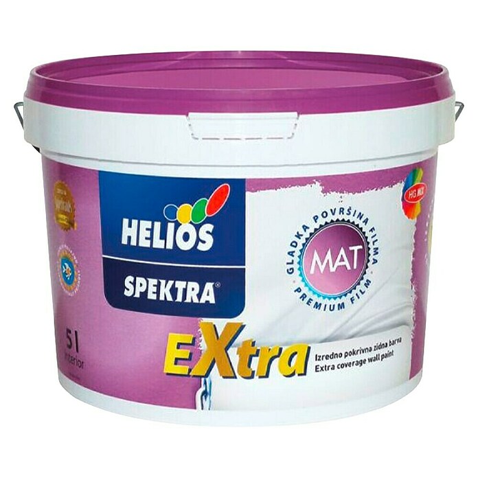 Helios Disperzijska fasadna barva Spektra Extra  (Bela, 5 l) | Disperzijske barve | Fasadne barve | Barve | Barve in tapete | Izdelki | BAUHAUS