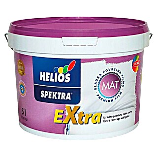 Helios Stenska barva Spektra (Bela, 5 l, Mat)