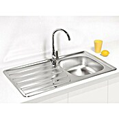 Alveus Vgradno korito Zoom 30  (86 x 50 cm, Nerjavno jeklo) | 4173 - Einbauspülen Edelstahl | DCFC - Spülen | DCF - Küche | DC - Sanitärinstallation | D - Sanitär | BAUHAUS