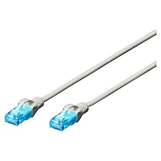 Omrežni kabel Digitus CAT5E (Dolžina kabla: 20 m, Siva)