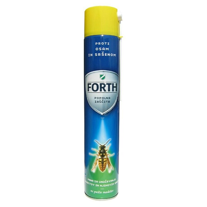 Sprej proti osam in sršenom Forth  (750 ml) | 7524 - Insektizide | IAHD - Pflanzenschutz | IAH - Dünger / Pflanzenschutz | IA - Gartenhartware | I - Stadtgarten | BAUHAUS