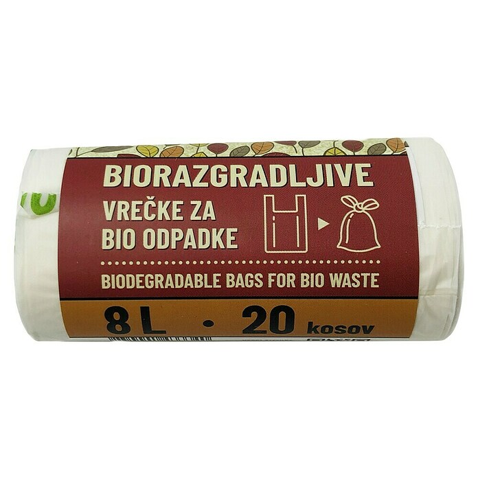 Vreča za smeti Piskar  (8 l, 20 kos) | 7170 - Müllbeutel | HHDA - Abfall | HHD - Abfall | HH - Reinigung | H - Innendeko/Farben | BAUHAUS