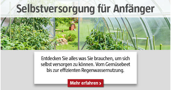 Selbstversorgung Anfänger