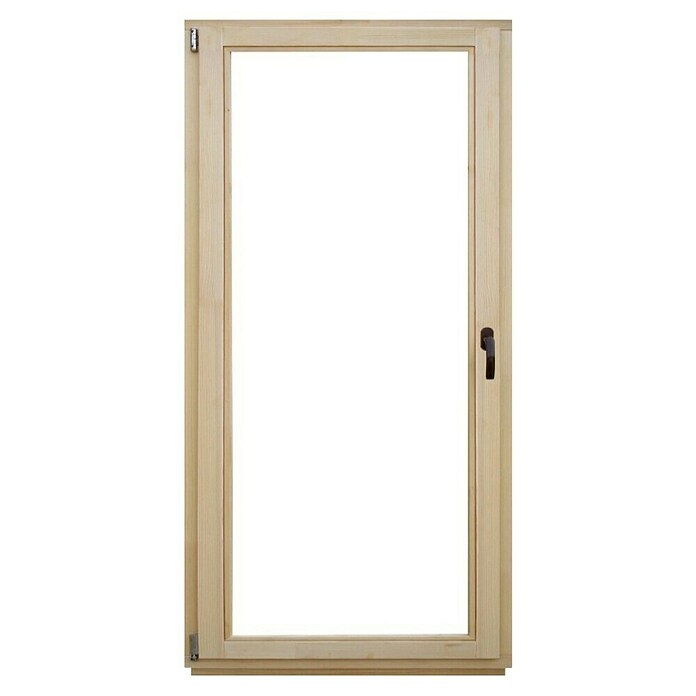 Optimum Balkonska vrata brez kljuke  (80 x 210 cm, Smer odpiranja: Levo, Natur) | 4746 - Holzfenster | GBDB - Fenster | GBD - Bauelemente | GB - Bauelemente | G - Holz/Bauelem | BAUHAUS