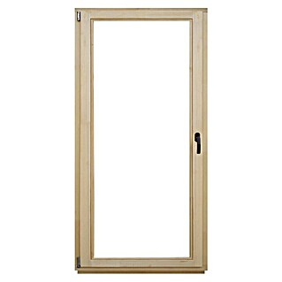 Optimum Balkonska vrata brez kljuke (80 x 210 cm, Smer odpiranja: Levo, Natur)
