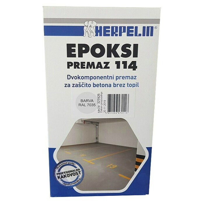 Epoksidni premaz za grundiranje Amal Herpelin 114  (Siva, 1 l) | 5996 - Acryl- Fussbodenfarben | HADO - Bodenbeschichtungen | HAD - Farben | HA - Farben | H - Innendeko/Farben | BAUHAUS