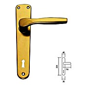 Vovko Garnitura za sobna vrata  (Aluminij, Zlata) | 1130 - Zimmer-Türbeschläge  Alu | AAEA - Tür und Fensterbeschläge | AAE - Beschläge | AA - Eisenwaren | A - Eisenwaren | BAUHAUS