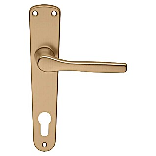Vovko Garnitura kljuke za vrata BH2 (Aluminij, Rjava)