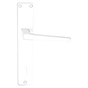 Vovko Garnitura kljuke za vrata  (Aluminij, Ravno, Bela) | 1130 - Zimmer-Türbeschläge  Alu | AAEA - Tür und Fensterbeschläge | AAE - Beschläge | AA - Eisenwaren | A - Eisenwaren | BAUHAUS