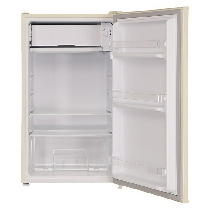 Respekta Kühlschrank KG83C-37 (Nutzinhalt Gesamt: 90 l, L x B x H: 44,7 x 47,4 x 83,1 cm, Creme) | BAUHAUS