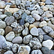 Rečni prod  (Natur, Zrnavost: 8 mm - 16 mm, 25 kg) | 5687 - gesackte Ware (Zierkiesel/Sand/P | FAEA - Gartenbaustoffe | FAE - Gartenbaustoffe | FA - Baustoffe | F - Baustoffe | BAUHAUS
